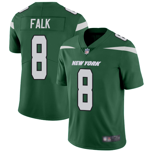 New York Jets Limited Green Men Luke Falk Home Jersey NFL Football #8 Vapor Untouchable
